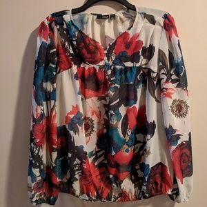 Ana blouse - slightly sheer, great for fall